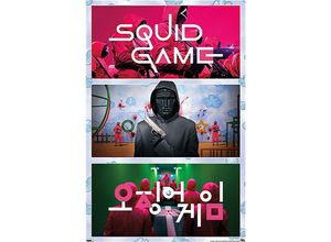 0680535835553 - Trends International - Squid Game Poster Collage Netflix