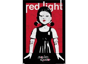 0680535835966 - Trends International - Squid Game Poster Red Light Netflix