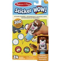 0681147005426 - Melissa & Doug - Sticker WOW! Hund Aufkleberstempel & Block Basteln