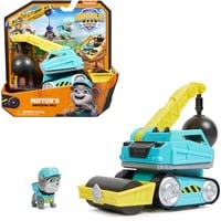 0681147010987 - Rubble & Crew - Abrissbirnen-Baufahrzeug mit Motor-Figur Spielfahrzeug