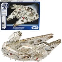 0681147013209 - SPIN MASTER™ Star Wars 4D Build Puzzle Millennium Falcon Raumschiff bunt