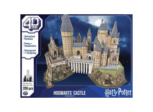 0681147013476 - 4D Build Modellbau 4D Build - Harry Potter Hogwarts Schloss