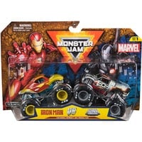 0681147026445 - Monster Jam 2er-Pack Iron Man vs War Machine Spielfahrzeug