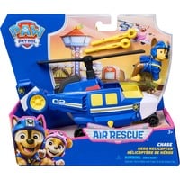 0681147036758 - Paw Patrol Air Rescue - Chases Polizei-Rettungshubschrauber mit Geschoss-Abwurf und Chase Spielfigur  Spielfahrzeug