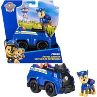 0681147037502 - Paw Patrol - Polizei-Fahrzeug mit Chase Spielfigur Spielfahrzeug