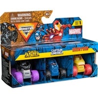 0681147039759 - Monster Jam Marvel Mini Monster Trucks 3er-Pack Spielfahrzeug