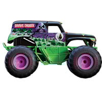 0681147058415 - Monster Jam - Smash n Bash Grave Digger RC