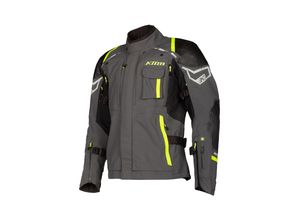 0681573630223 - KLIM Motorradjacke Kodiak Grau-Hivis