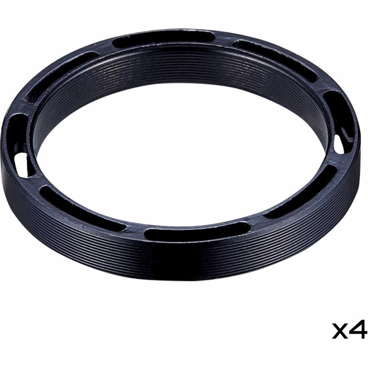 0682670913677 - SUPACAZ SUPASPACER 5mm Aluminium Spacer Schwarz CNC 286mm 4 Stück 0682670913677 - SUPACAZ SUPASPACER 5mm Aluminium Spacer Schwarz CNC 286mm 4 Stück