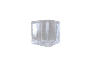 0683489110783 - Ltde - Transparenter quadratischer Glaslampenschirm minicube 45x45cm mit 2cm Öffnung