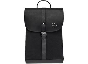 0684811035514 - Fitz & Huxley Mini-Rucksack EQUINOX schwarz