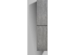 0685717177179 - - Seitenschrank Alice - 165 x 35 x 30 cm - Betonoptik Mit Seitenschrank Rechts & Links