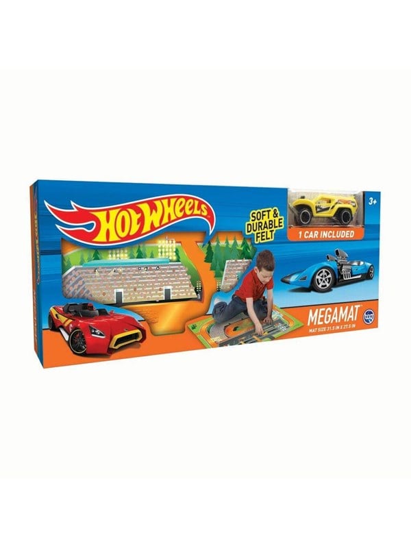 0686141307446 - Felt Mega Mats - Hot Wheels 68x78 CM