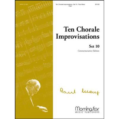 0688670103605 - 10 Chorale improvisations 10