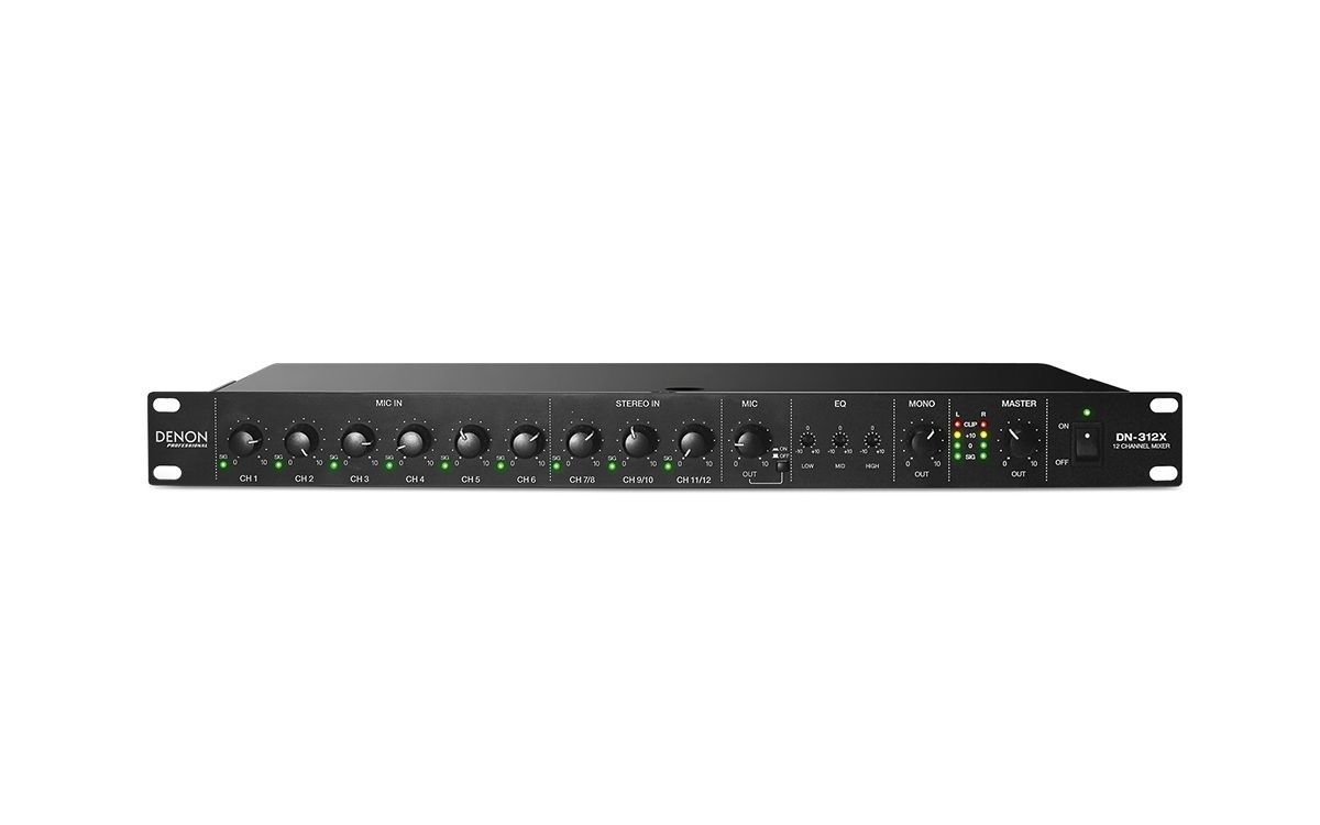 0694318019399 - DN-312X 12-Kanal Rackmixer 19 1 HE