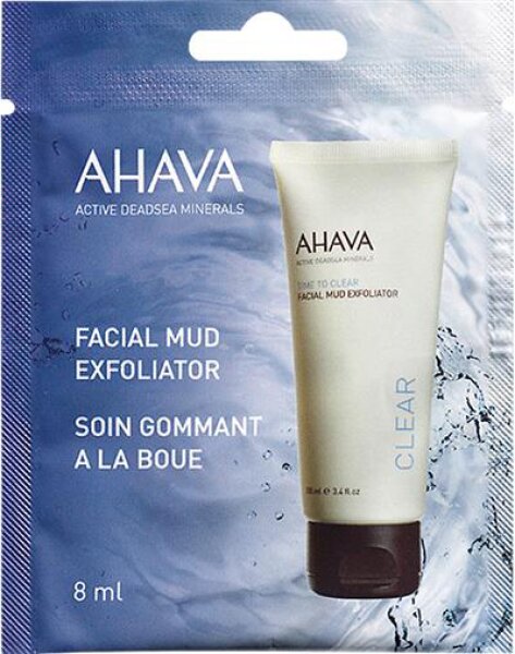 0697045154227 - Ahava Gesichtspflege Time To Clear Facial Mud Exfoliator Sachet 8 ml 0697045154227 - Ahava Gesichtspflege Time To Clear Facial Mud Exfoliator Sachet 8 ml