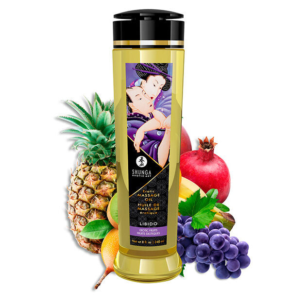 0697309012041 - SHUNGA - EROTISCHES MASSAGEÖL LIBIDO 240 ML