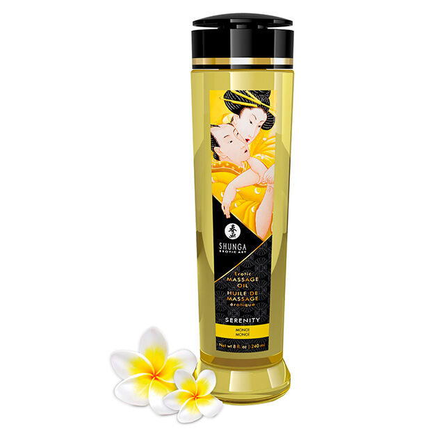 0697309012133 - SHUNGA - SERENITY EROTISCHES MASSAGEÖL 240 ML