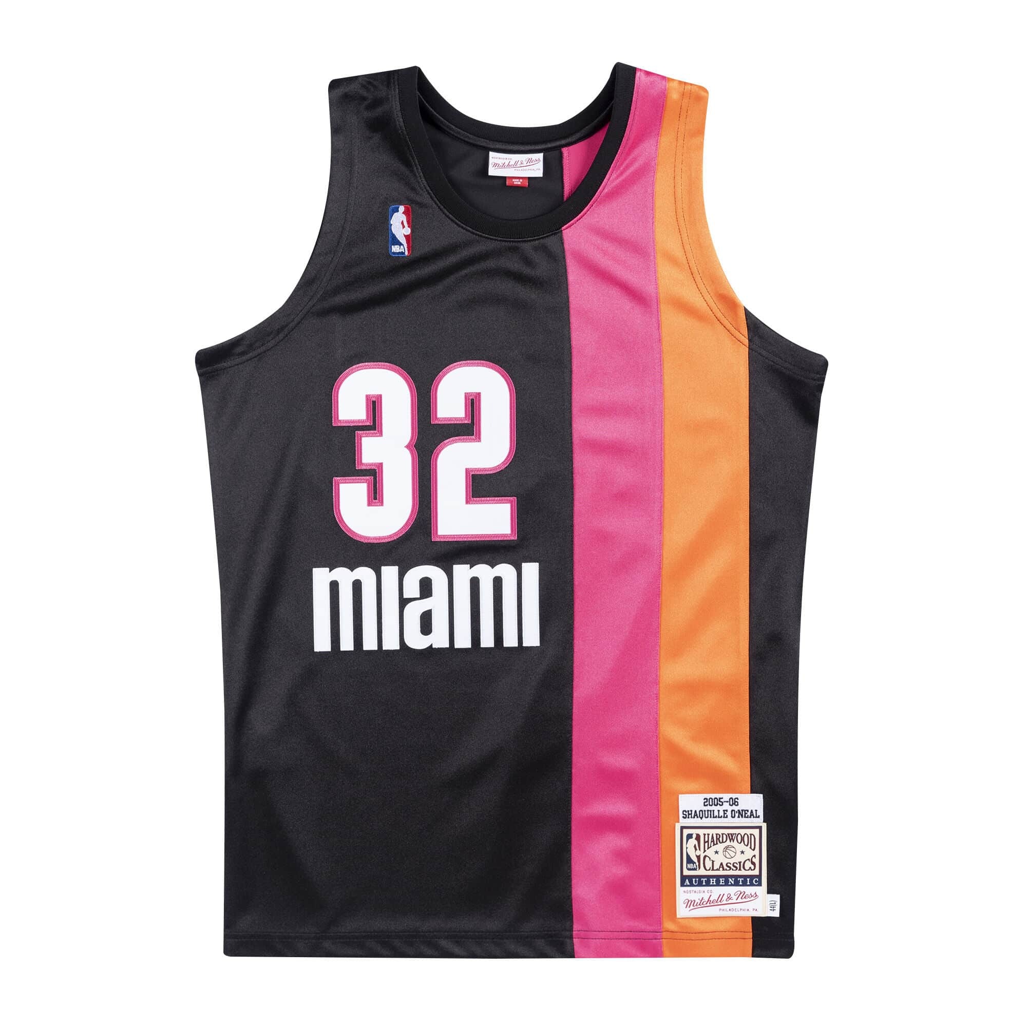 0697589001544 - Trikot Miami Heat NBA Authentic Alternate 05 Shaquille ONeal