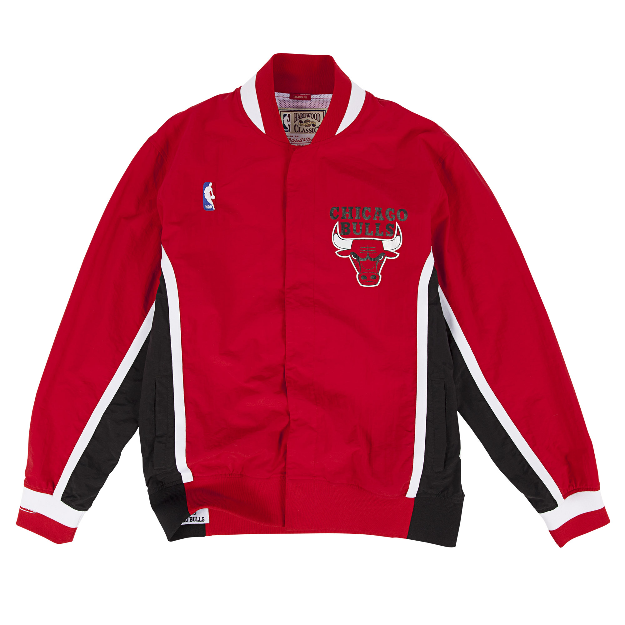 0697589007096 - Mitchell & Ness NBA Authentic Warm Up Chicago Bulls Leichte Jacke Gr L Herren Rot