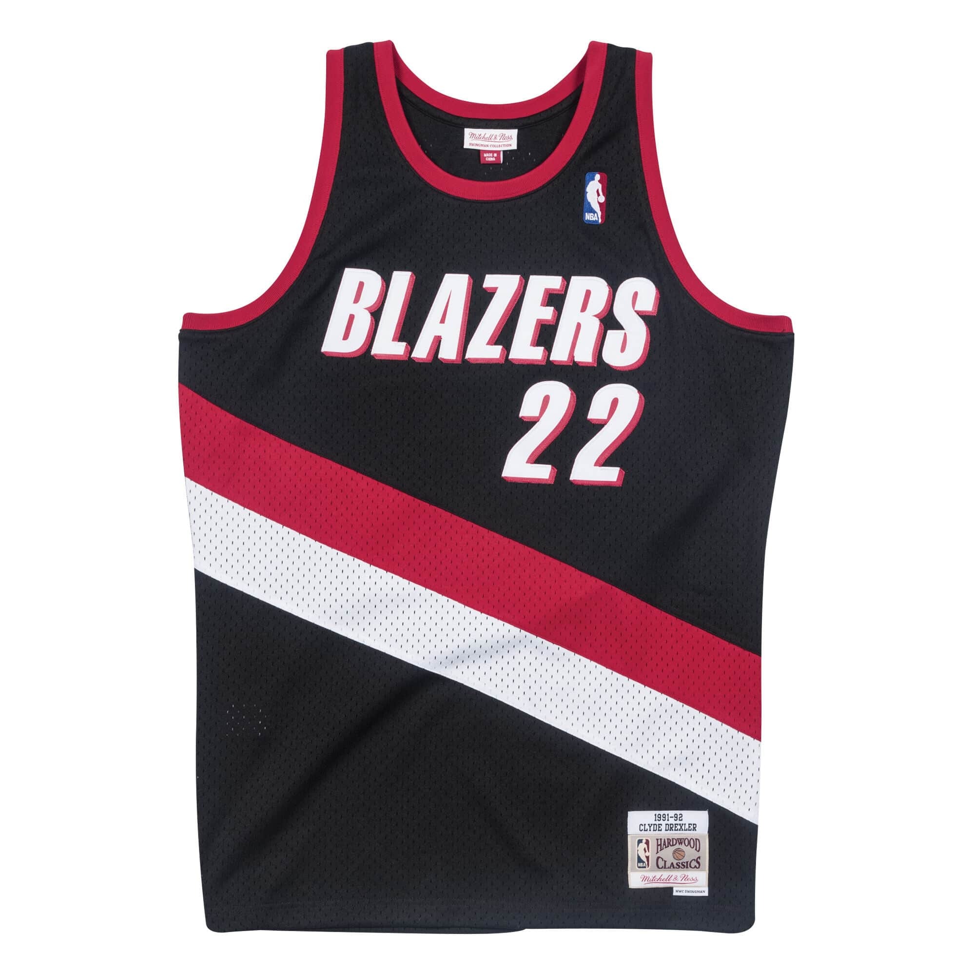 0697589008468 - nba trikot Portland Trailblazers Clyde Drexler