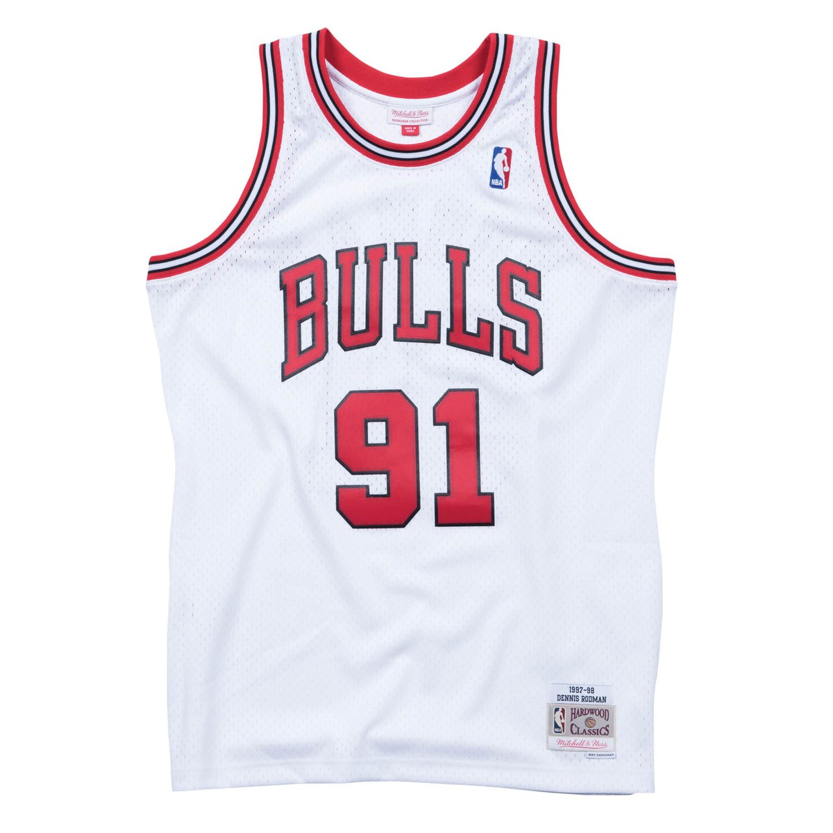 0697589214388 - nba trikot Chicago Bulls Dennis Rodman