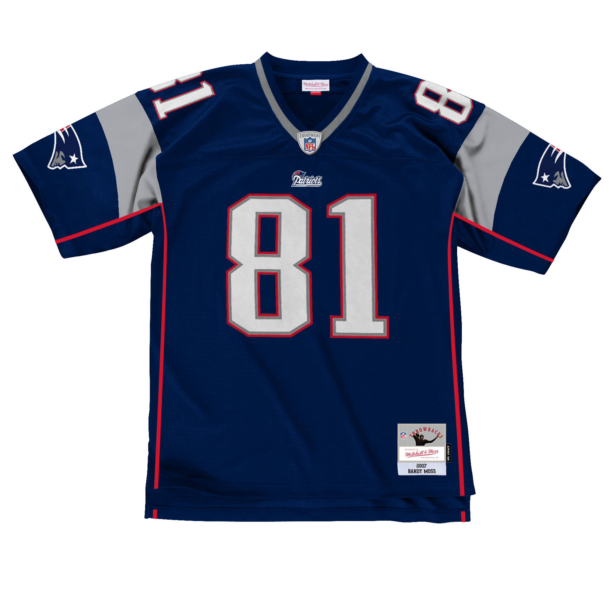 0697589299491 - Trikot New England Patriots Randy Moss