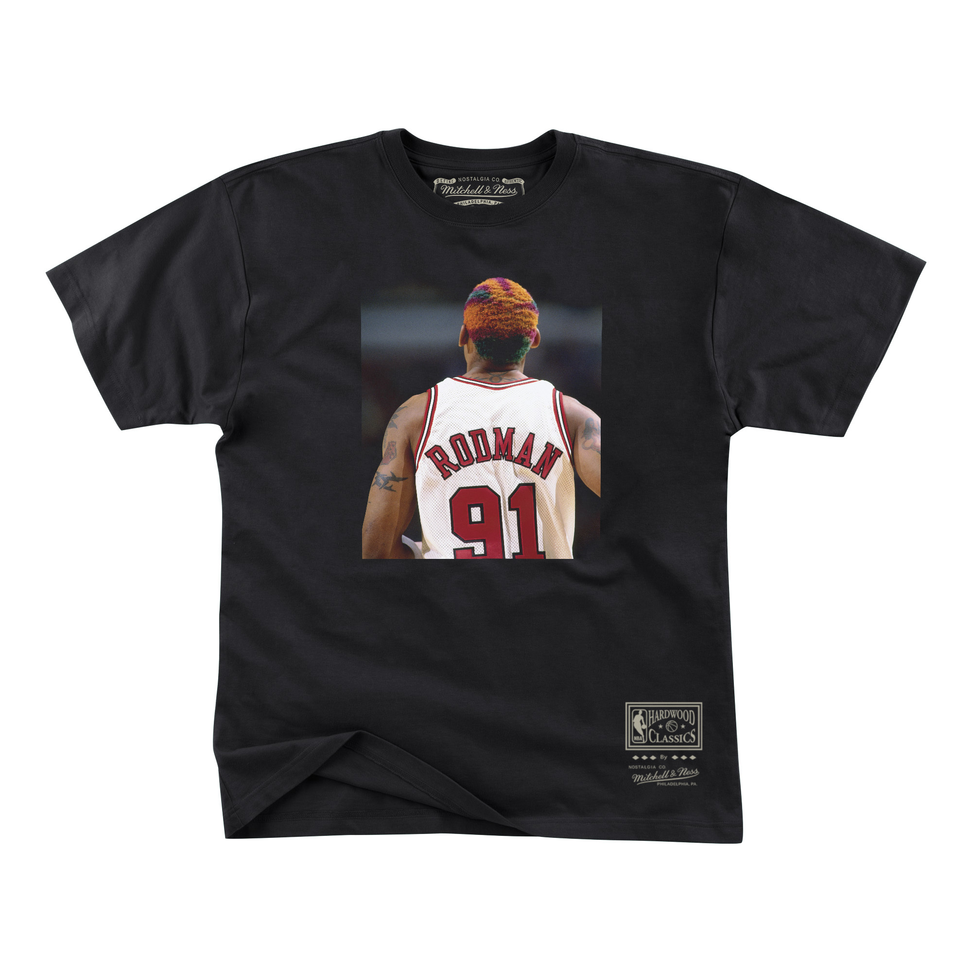 0697589468736 - T-Shirt Chicago Bulls Blank Traditional