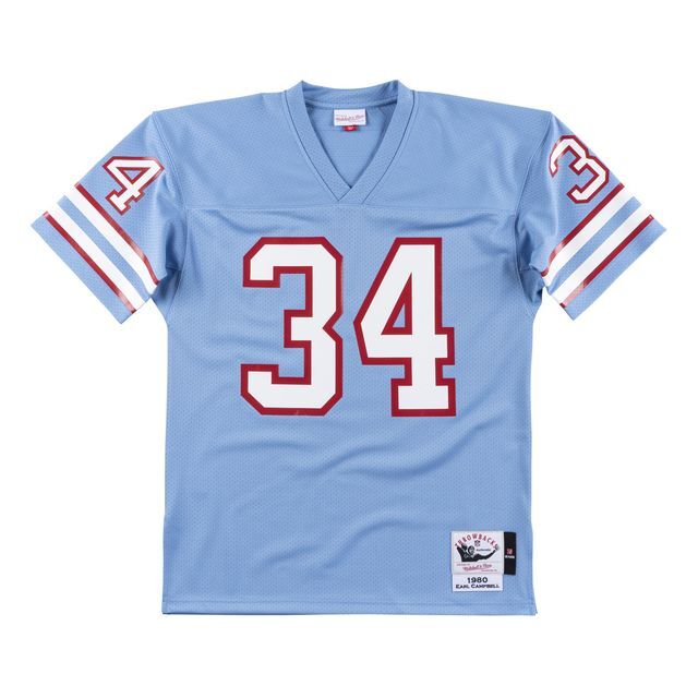 0697589505448 - Authentisches Trikot Houston Oilers NFL Earl Campbell 1980