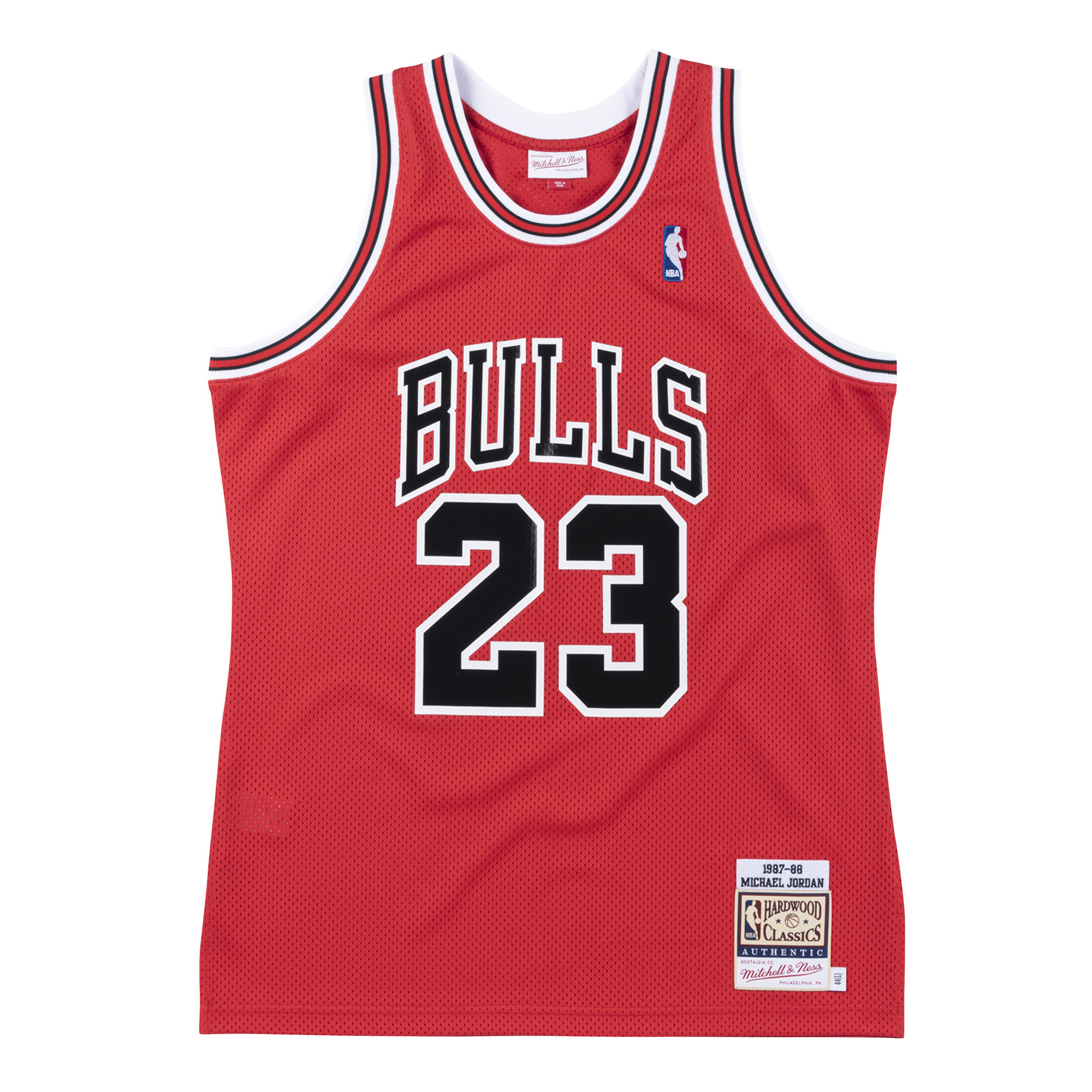 0697589705534 - Trikot Chicago Bulls NBA Authentic 1987 Michael Jordan