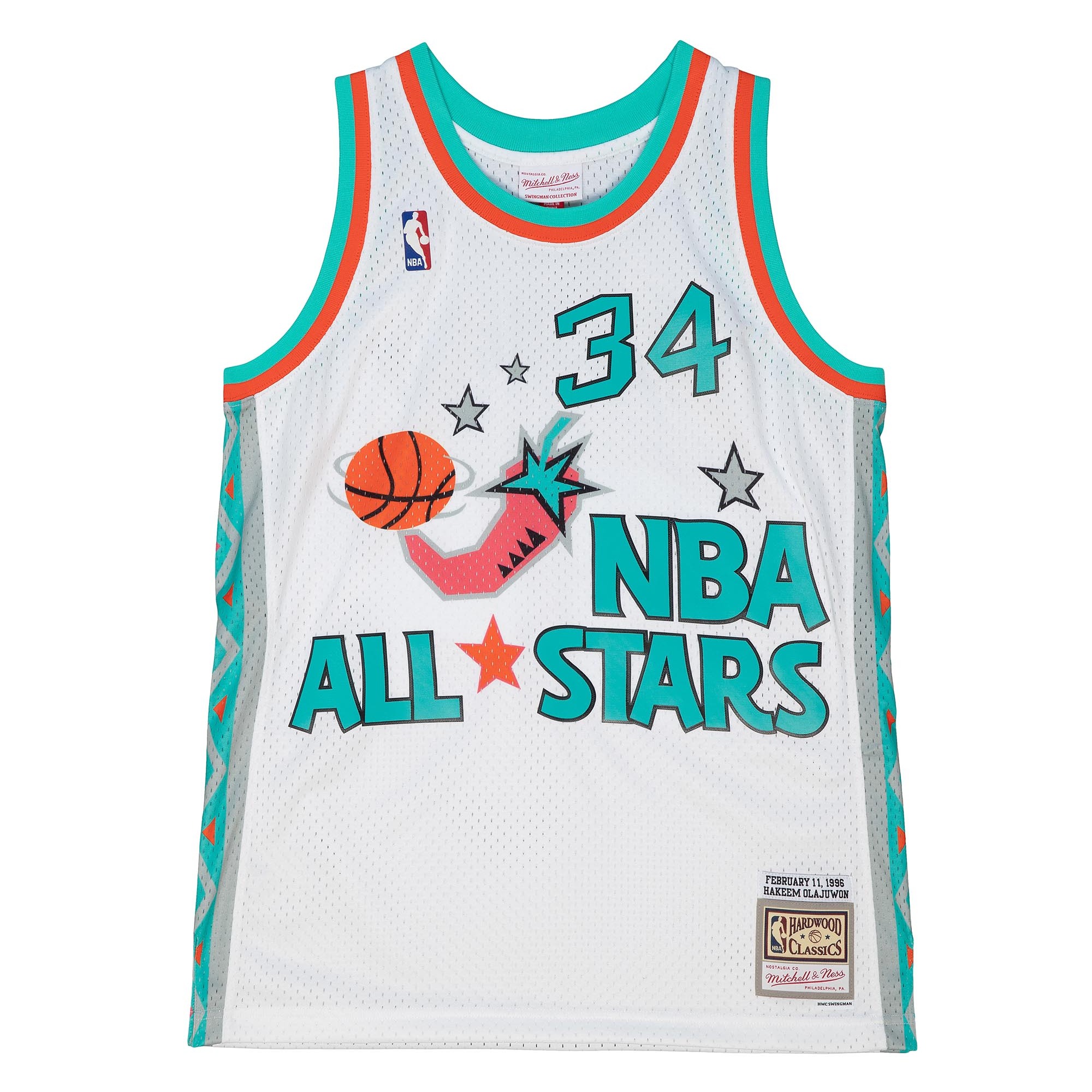 0697589784461 - Trikot NBA ALL Star West Hakeem Olajuwon