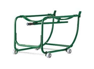 0697841001954 - Fassgerüst mit Rollen Stahl B 530 x T 102 x H 102 mm grün