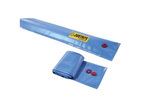 0697841157224 - Absperr-Deich zur Wasserbefüllung wiederverwendbar PVC-Folie LxB 15 m x 229 mm