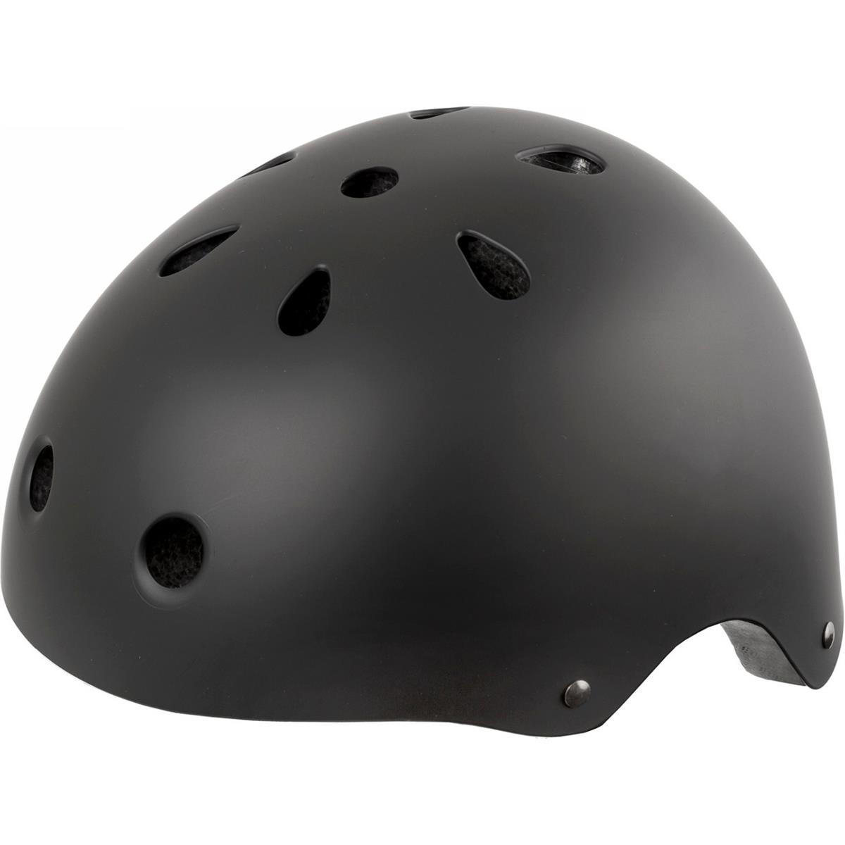 0698238402385 - Mattschwarzer Freestyle Skating BMX Helm Größe M 54-58 cm mit Belüftung - M•Wave