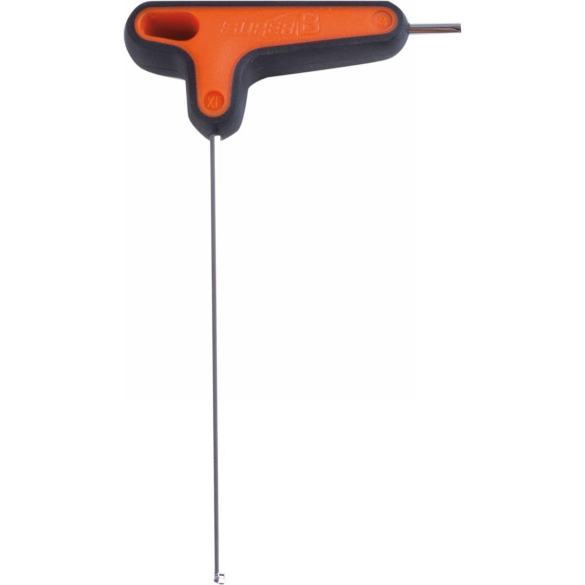 0698238409827 - T-Griff Inbusschlüssel 3mm Classic TB 7633 mit kurzer und langer Spitze 0698238409827 - T-Griff Inbusschlüssel 3mm Classic TB 7633 mit kurzer und langer Spitze