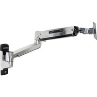 0698833040104 - Monitorarm ergotron® LX HD Sit-Stand Wandhalterung für 1 Display bis 46″ & bis 136 kg höhen- & tiefenverstellbar VESA poliertes Aluminium