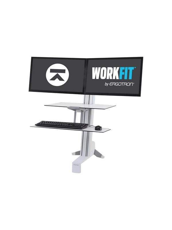 0698833050370 - WorkFit-S Dual Workstation with Worksurface Standing Desk