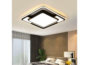 0699902806805 - Led Ceiling Light Diameter 52 cm Modern Square led Pendant Light 48 w Continuously Dimmable Ceiling Light with Remote Control for Living Room