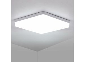 0699903061012 - Carré -led -Deckenleuchte 36W 6500K Weiß kalte wasserdichte led -Decke IP40 moderne led -Deckenleuchte für Badezimmer Schlafzimmer Korridor Büro