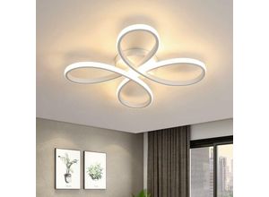 0699903482794 - Moderne LED-Deckenleuchte 40 W Blumenform Deckenleuchte LED-Kronleuchter Deckenleuchte warmes Licht 3000 K für Wohnzimmer Schlafzimmer