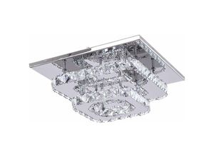 0699903763657 - Comely - 28W LED-Deckenlampe Kristall-Deckenlampe Moderne Beleuchtung 6500K für Flur Esszimmer 30cm (Kaltweiß)