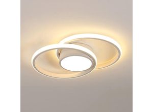 0699903844943 - Plafonnier LED Luminaire Plafonnier Chambre 42W 4000lm Lumière chaude 3000k Rond Lampe de plafond Moderne pour Chambre Salon Cuisine Dia 40cm