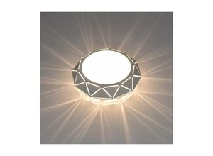 0699904396168 - Comely - Moderne led -Deckenlampe Polygon Deckenblitzoberfläche 5W 220 v Weißes Licht für Wohnzimmer Korridor Treppe Küchendurchmesser 22 cm