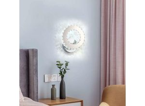 0699904833687 - Comely - led K9 Kristallwandlicht 16 w Wandlampenwandlampe für Wohnzimmer Schlafzimmer Korridor kaltes weißes Licht [Energiemittel e]