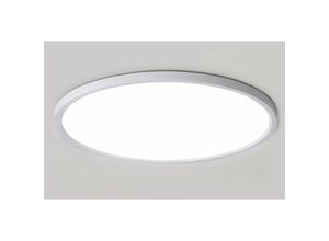 0699909319001 - LED-Deckenleuchte 36 w ultradünn moderne Deckenleuchte 40 cm IP44 runde Deckenleuchten 3240 lm 6500 k Kaltweiß für Badezimmer Wohnzimmer