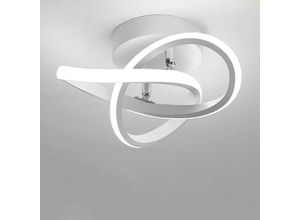 0699909693194 - Aiskdan - Modern led Ceiling Light 22 w 2500 lm Modern Creative Minimalist Ceiling Light for Bedroom Hallway Living Room Corridor Aluminium Ceiling