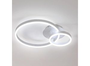 0699910021412 - Moderne LED-Deckenleuchte runde Deckenleuchte Ø50cm aus Acryl 42W 4725LM für Wohnzimmer Schlafzimmer Küche Flur kaltweißes Licht 6500K