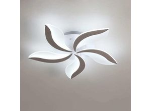 0699913412149 - Aiskdan - Plafonnier led en Acrylique Lampe de Plafond Moderne 48W 4080lm Lustre Design 6000K pour Salon Cuisine Chambre à Coucher Damètre 70cm