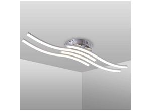 0699915638523 - Komisch modernes LED -Deckenlicht 4 24 W Lampen 3000 K heißes Licht gebogene Oberfläche gebaut -Design für Korridor Küche Schlafzimmer 220 V