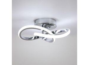 0699921478502 - LED-Deckenlampe Kurve Kaltweiß 6000K für Flur Balkon Treppe Modernes Design - Aiskdan